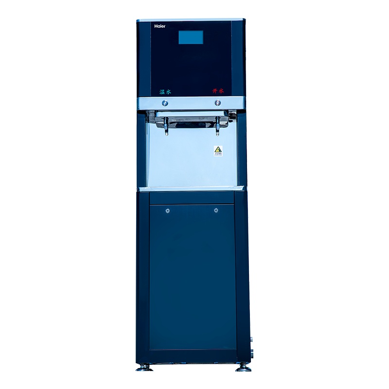 海尔(Haier)商用净水器纯水机立式反渗透饮水机 加热型商务净饮机HZR400-2W(R)净饮一体机