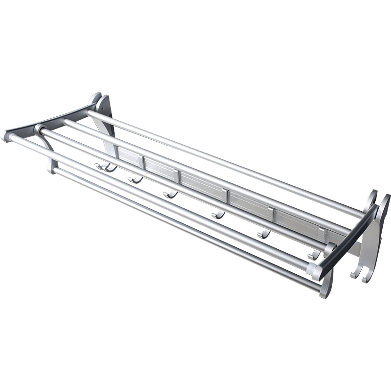 法恩莎五金挂件套装毛巾架太空铝卫生间浴巾架纸巾架FE24003套装