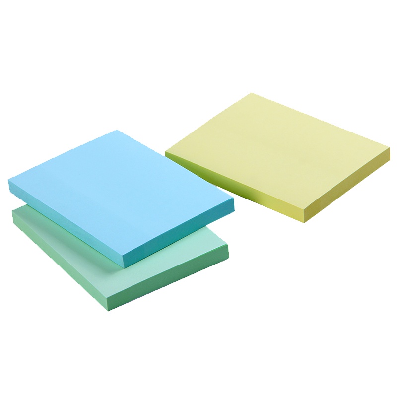 得力(deli)7157百事贴粘性便签纸便利彩色即时贴便利贴N次告示贴留言纸 5本装