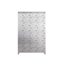 星岛员工食堂不锈钢碗柜学校工厂餐厅餐具储物柜食堂碗柜30门