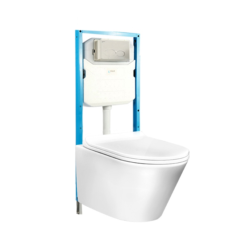 INAX伊奈墙排式马桶 入墙壁挂式坐便器隐藏暗装水箱悬空马桶家用