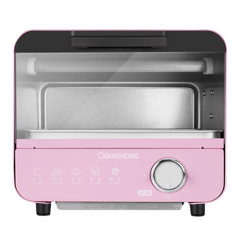 长虹(CHANGHONG) KX05-A1烤箱 5L容量 粉红