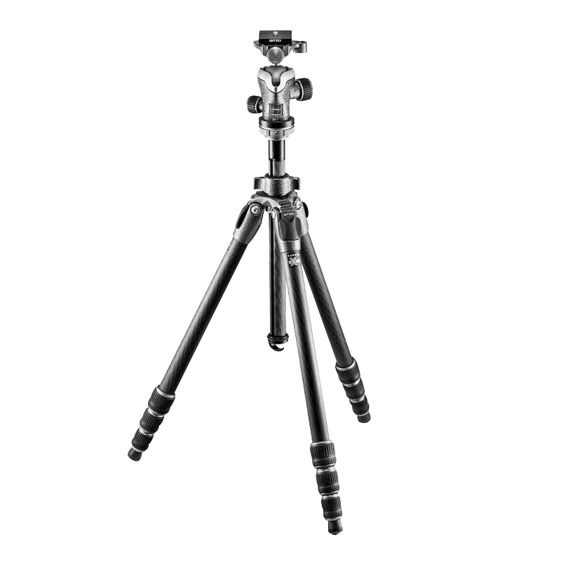 捷信(GITZO) GK1542-82QD 新登山者系列1号4节脚架球型云台三脚架套装 相机三脚架