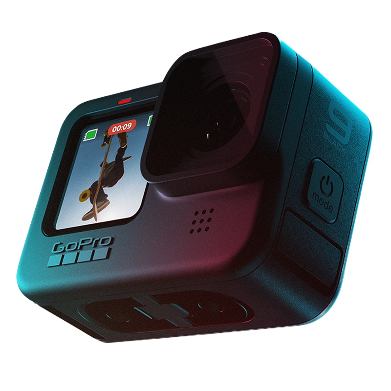 GOPRO HERO 9 BLACK 运动相机摄像机 5K画质 10米防水 3.0防抖