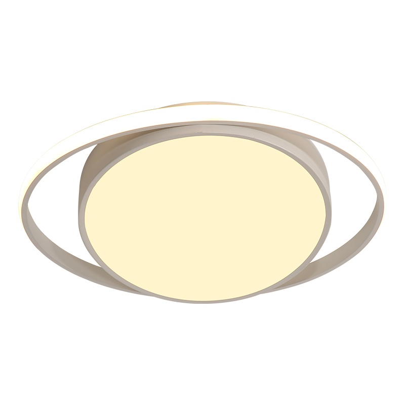 七只蚂蚁2020北欧LED卧室吸顶灯圆形马卡龙金色卧卧室灯北欧简约现代温馨浪漫客厅灯具个性创意主卧房间圆形客厅灯具JH