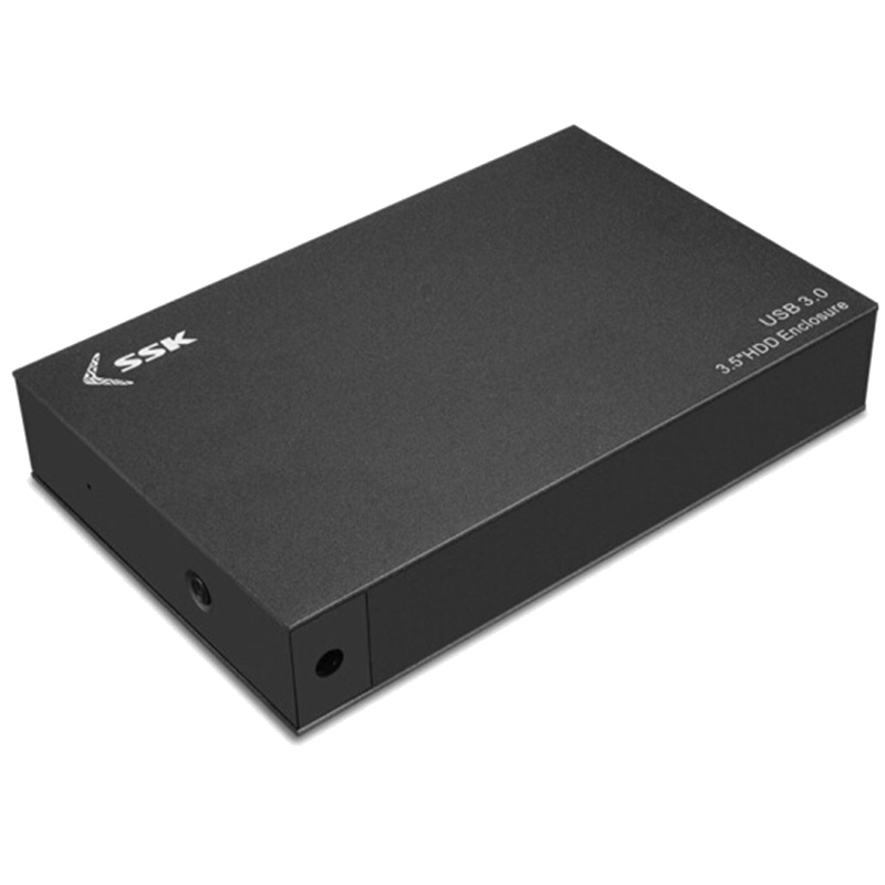 SSK飚王HE-G3000 3.5寸USB3.0台式机移动硬盘盒子 SATA串口