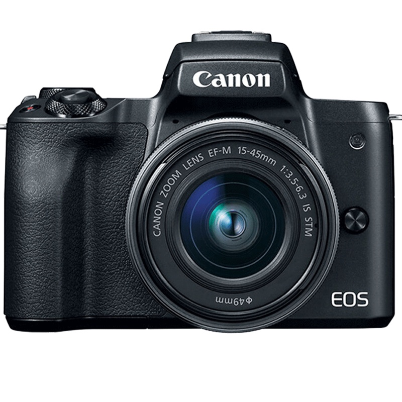 佳能(Canon)EOS M50数码微单相机15-45mm单镜头套装 黑色