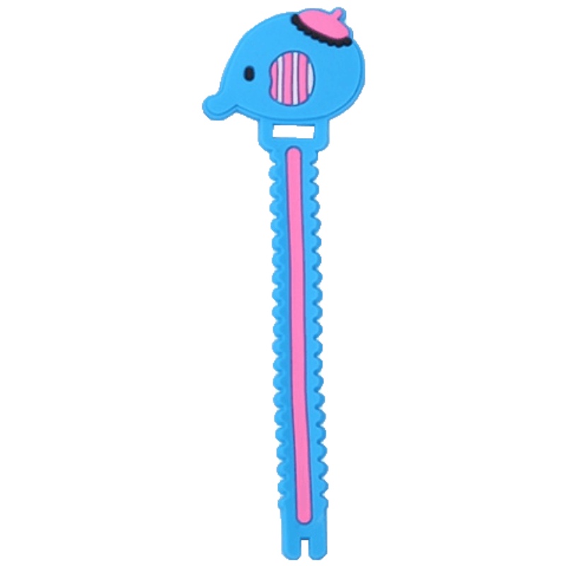 家柏饰(CORATED)多图案按扣式硅胶绕线器分线器耳机理线器集线器整理