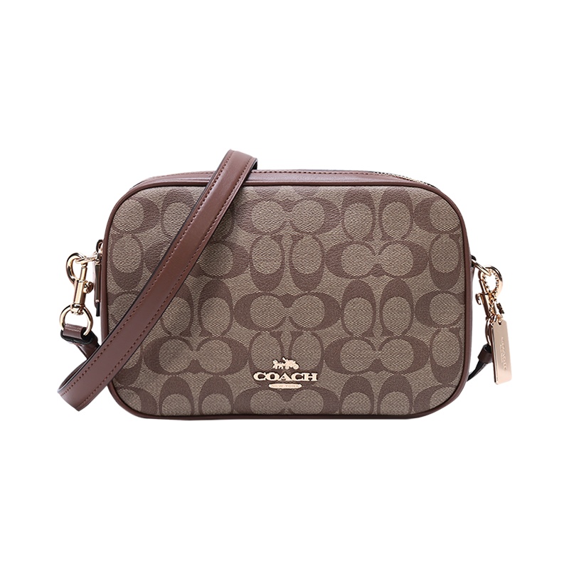 [品牌直供] COACH 蔻驰 女士织物配皮JES单肩斜挎包相机包68168