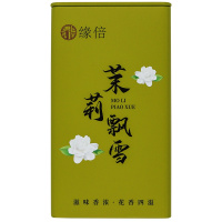 缘倍 茉莉花茶 花草茶 新茶香浓型 茶叶礼盒装200g 茉莉飘雪