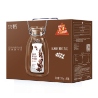 蒙牛 纯甄比利时巧克力味风味酸牛乳利乐钻200g×16包