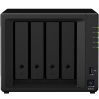 群晖(Synology)DS418 4盘位NAS网络存储服务器 (无内置硬盘)不规则体SATA接端口支持NAS盘红盘金盘