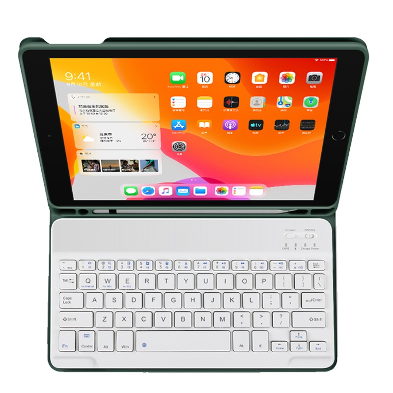 zoyu 2020新款iPad保护套air10.9蓝牙键盘2020苹果12.9皮套Pro11寸硅胶平板壳Air3带笔槽