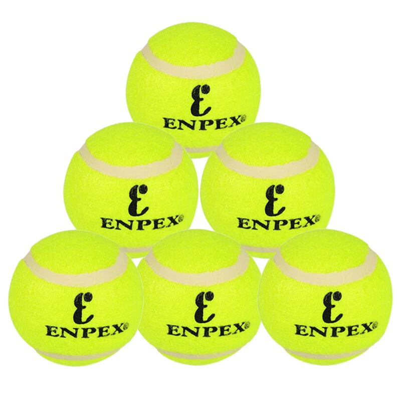 乐士(ENPEX)休闲娱乐训练用网球 共3只装网球