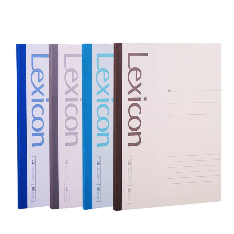 得力(deli)23202 A5/60页无线装订本10本148*210mm笔记本日记本办公记事本 笔记本/记事本