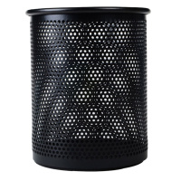 晨光(M&G)ABT98403色金属网格圆形笔筒收纳盒