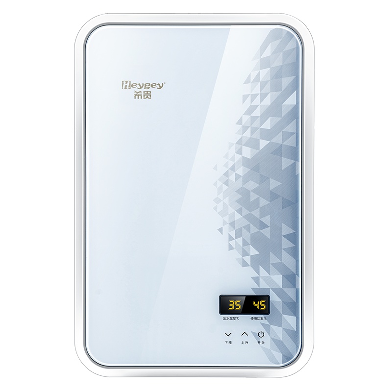 希贵(Heygey)JH85即热式电热水器家用小型免储水壁挂式淋浴器速热恒温洗澡热水器8500W