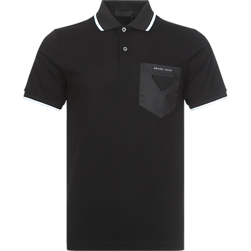 PRADA 普拉达 男士棉质短袖翻领POLO衫 UJN617 1VT8