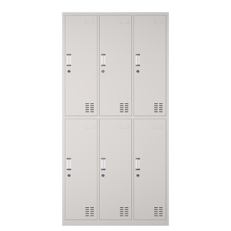 鑫办公 钢制员工铁皮更衣柜储物柜存包柜碗柜鞋柜职员宿舍换衣柜带锁柜子