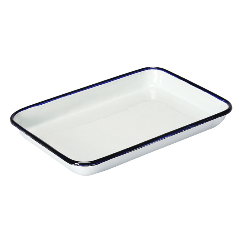 企购优品 瓷多多江南风大号别致正方盘