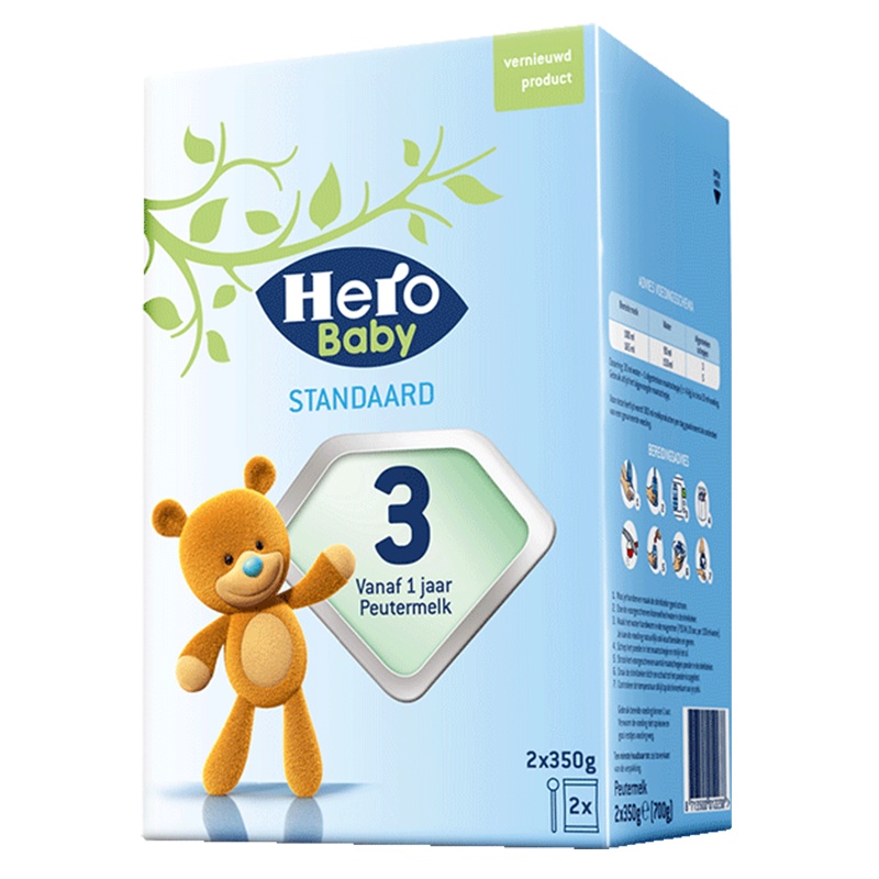 Hero Baby 原装进口益生元婴儿奶粉 3段 1岁以上 700g/盒