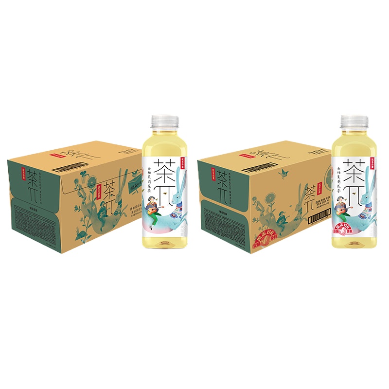 农夫山泉 茶π(茶派)西柚茉莉花茶500ml*15瓶 整箱装
