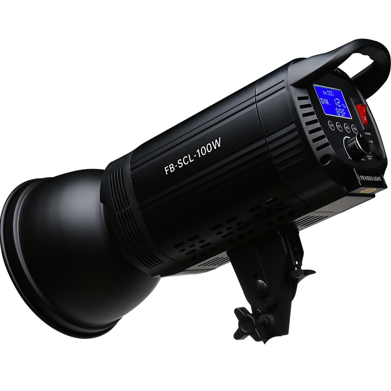 沣标FB-SCL-200W 摄影灯室内主播直播LED补光灯摄像灯视频灯光影楼实景棚拍摄太阳灯常亮影视灯