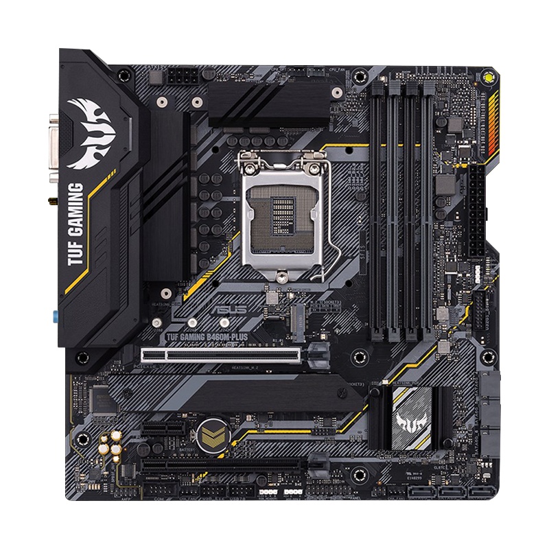 华硕(ASUS)TUF GAMING B460M-PLUS重炮手主板 支持 CPU 10500/10400/10400F(Intel B460/LGA 1200)
