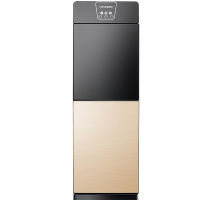 韩国现代（HYUNDAI）BL-LBS12办公室家用高端立式双门玻璃防尘 安全童锁冷热型饮水机