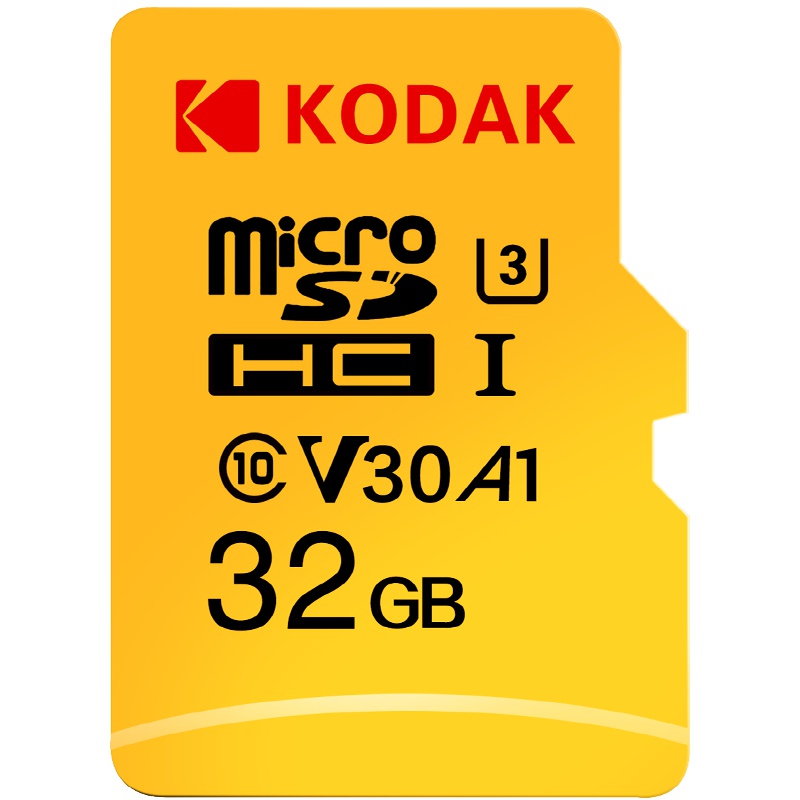 柯达(Kodak) 32GB TF(MicroSD) 存储卡 U3 A1 V30 读速100MB/s