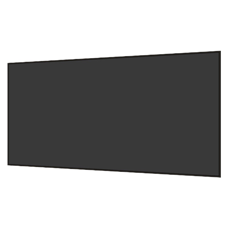 坚果(JmGO)HPS6 120英寸16:9黑栅抗光幕布(硬屏)(单位:块)