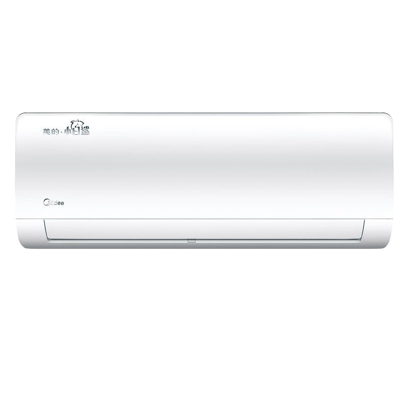 美的小白鲨空调 KFR-35GW/BP2DN8Y-AG400(B3) 大1.5匹家用冷暖变频空调挂机 一键防直吹