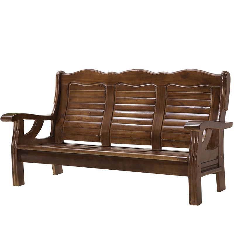 巨高办公家具中式实木沙发