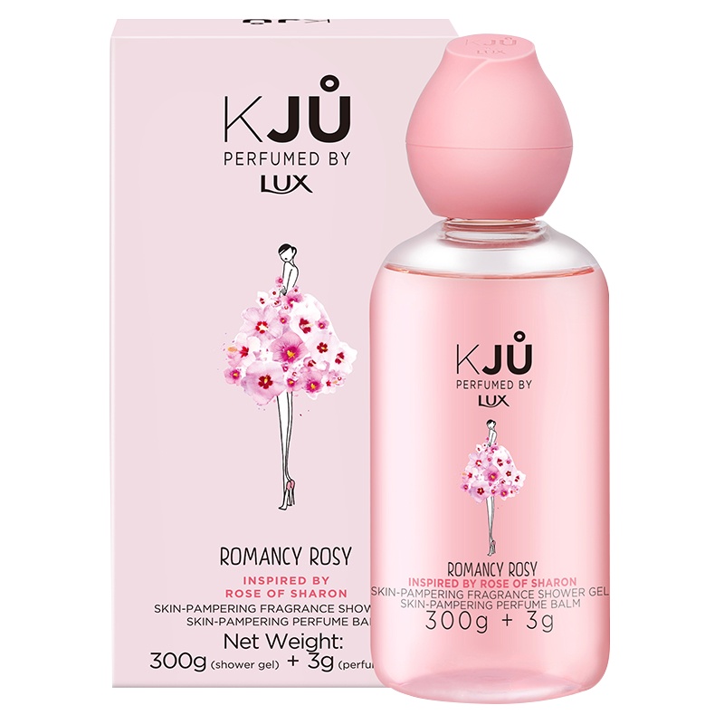 力士(LUX) KJU济之州 宠肤香氛沐浴凝露300g+香膏3g 各种肤质 成人 香氛浴露[联合利华]
