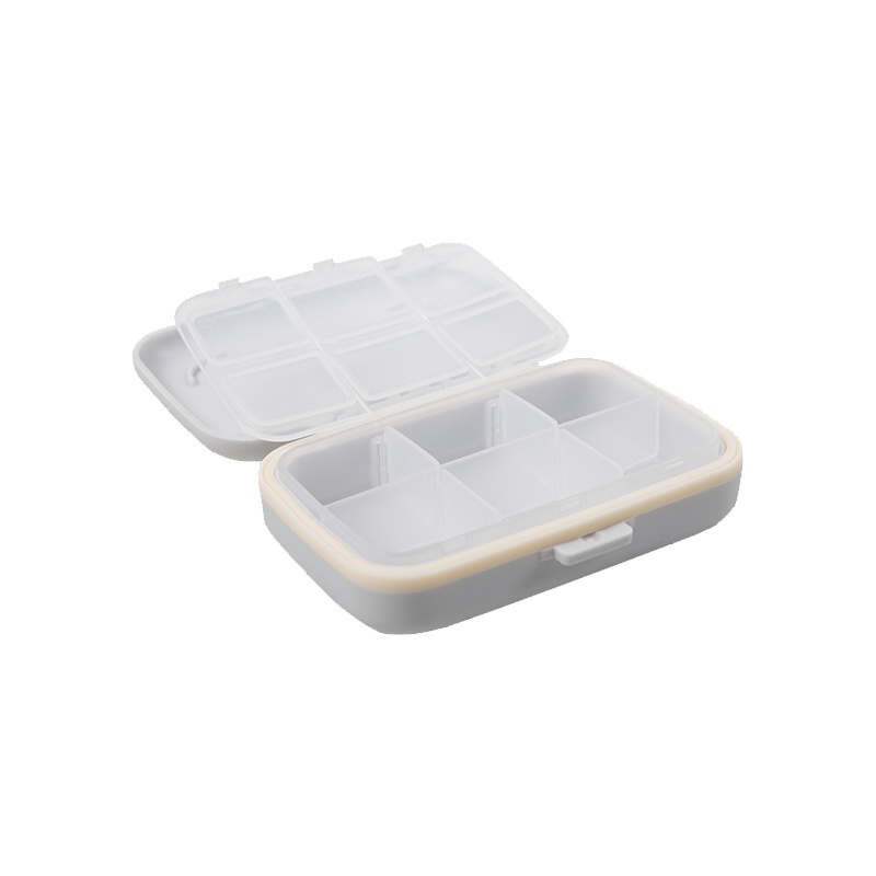 苏宁极物 随身便携式多功能分类收纳盒药盒