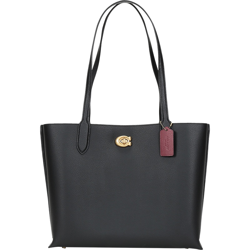 COACH 蔻驰 女士 专柜款皮革WILLOW手提单肩包托特包 C0689
