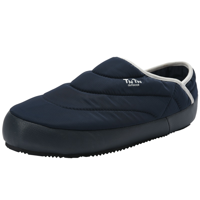 TN户外防滑懒人秋冬季办公室毛毛加绒保暖男女士情侣老人加厚休闲鞋东北雪地棉拖家居靴子
