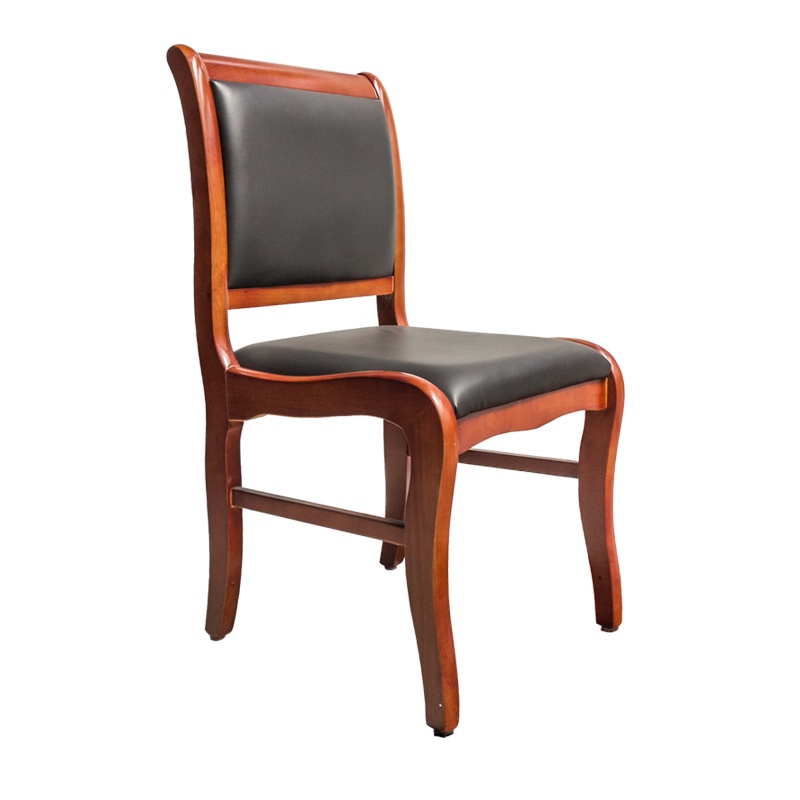 【硕辉】SH-G290会议椅 木质皮椅 办公椅 电脑椅 450*550*900