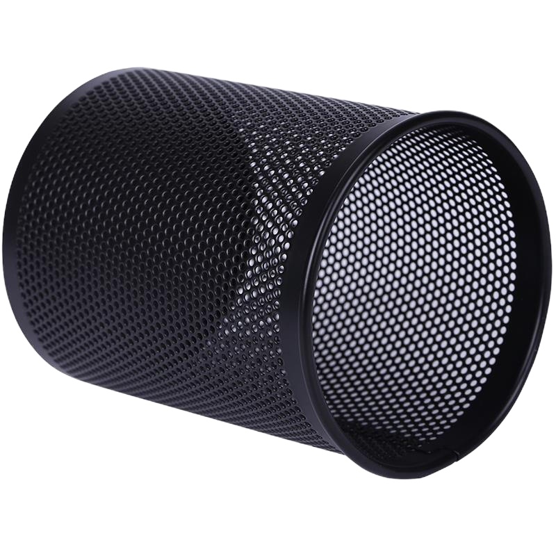 得力(deli) 笔筒 909 黑色 单只装