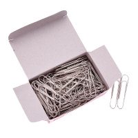 得力(deli)0050回形针100枚/盒 10盒装