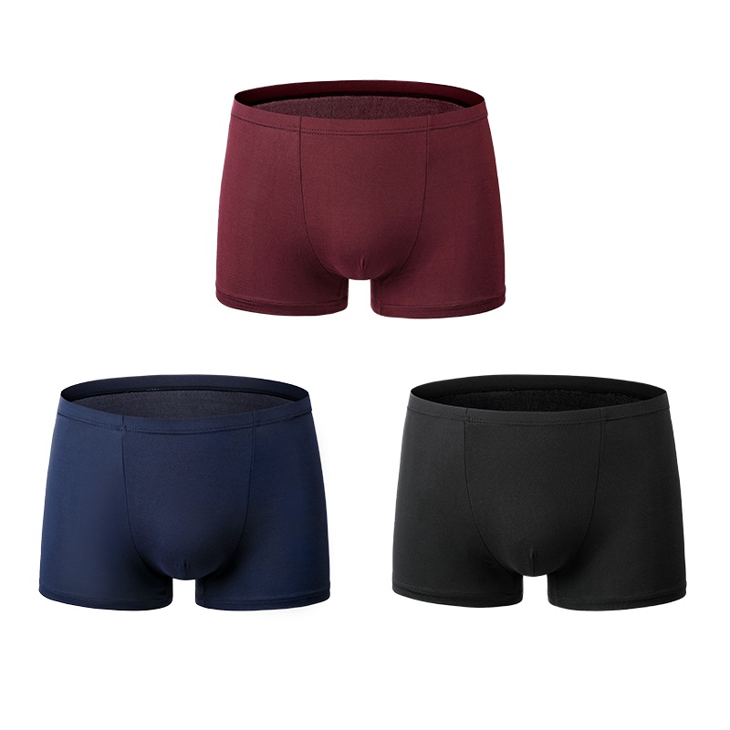 北极绒内裤男女士内裤男4条装舒适透气男女士内裤