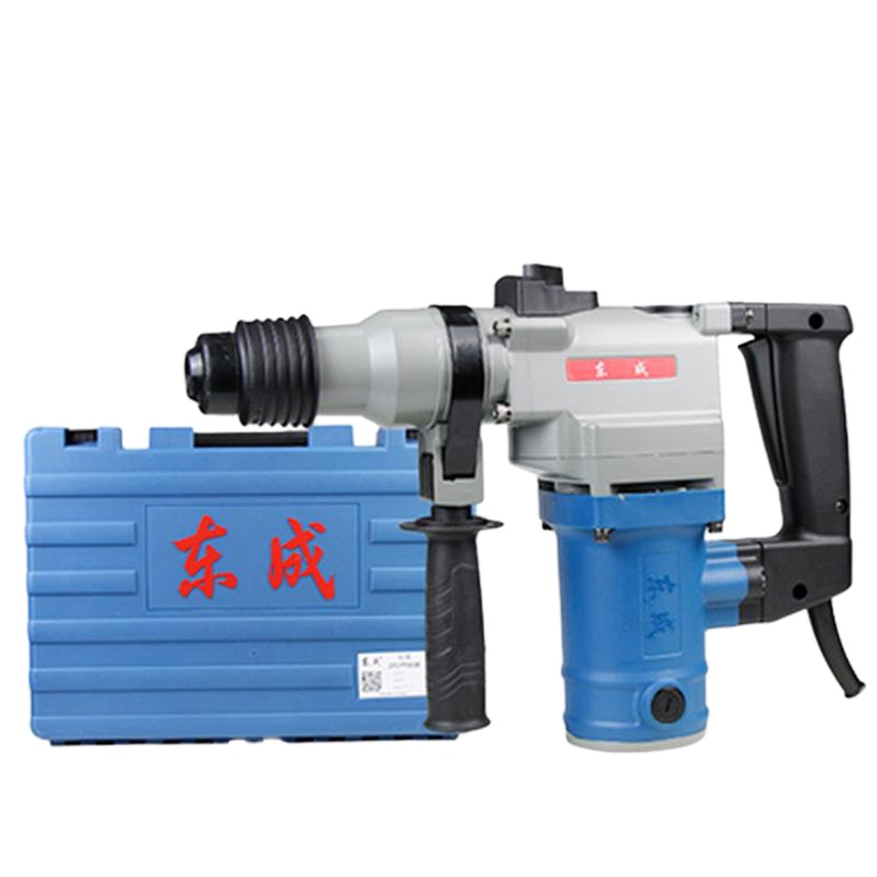 金穗慧采东成电锤大功率冲击钻电镐混凝土多功能双用两用电捶双用电锤FF02-28/960W 出厂标配 钻凿两用