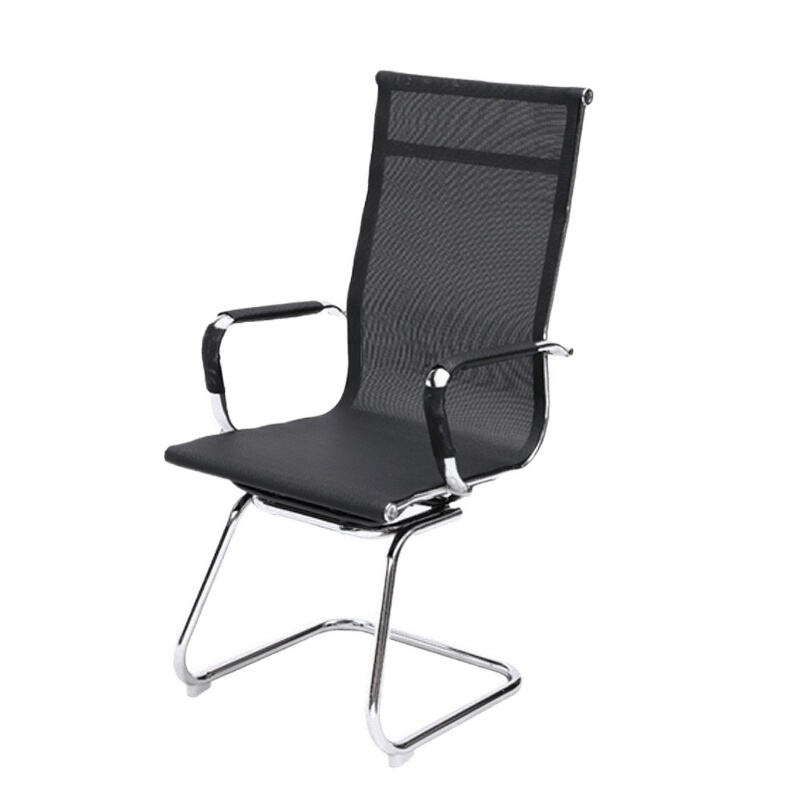 卓澳(ZHUOAO)电脑椅办公椅人体工学职员椅会议家用网布弓形椅