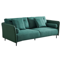 左右2020年小户型皮布现代轻奢简约风沙发布艺沙发客厅家具5050