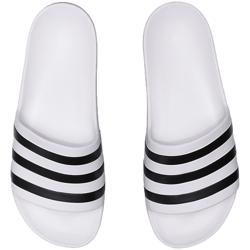 【自营】阿迪达斯男鞋拖鞋三条纹沙滩鞋游泳运动鞋F35539