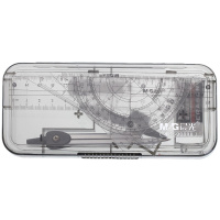 晨光 90808学生圆规七件套装 绘图 专用尺子三角板文具 几何文具 学生办公