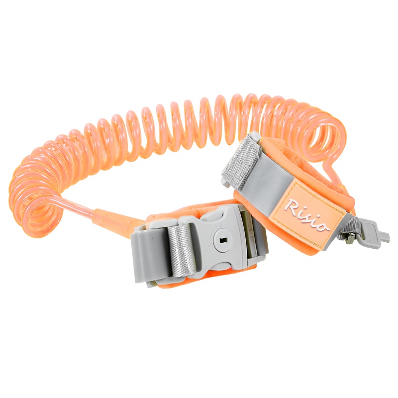 英国Risio防走失带牵引绳宝宝防丢失手环防丢绳安全儿童溜娃神器