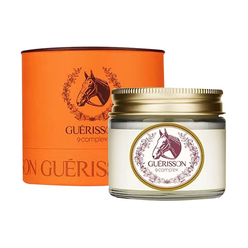 韩国正品Guerisson格丽松马油面霜*70g保湿补水滋润营养霜淡化痘印修护改善肌肤防裂男女士