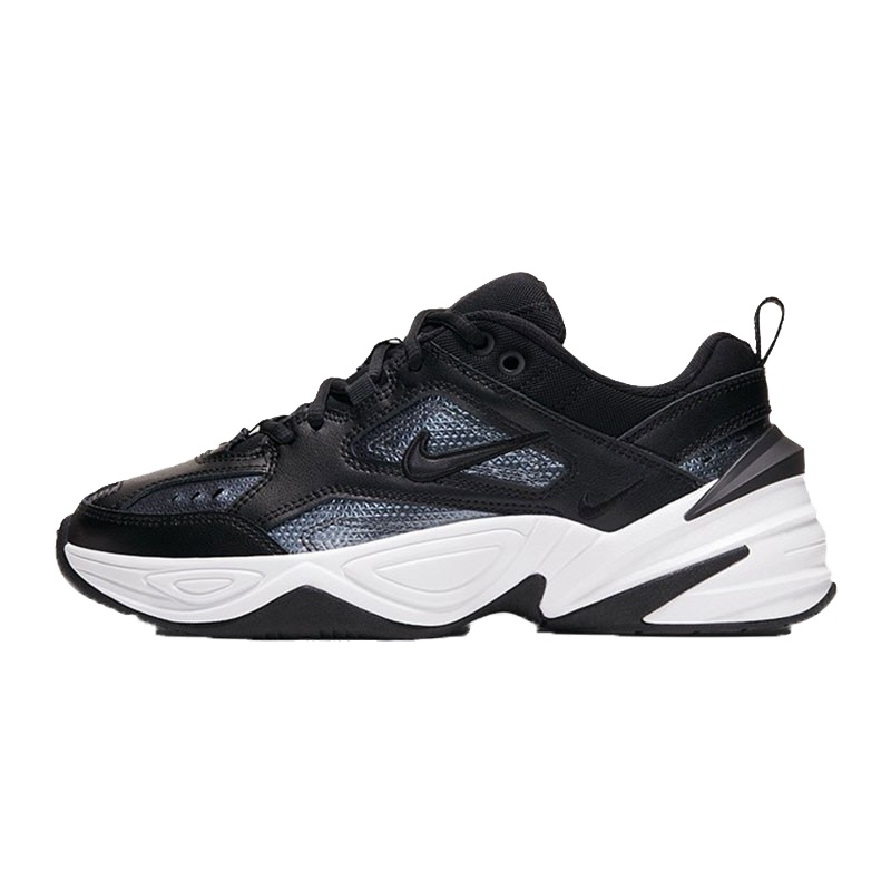 耐克女鞋 NIKE M2K Tekno ESS金属白银女子老爹鞋增高复古运动休闲鞋CJ9583-001 D