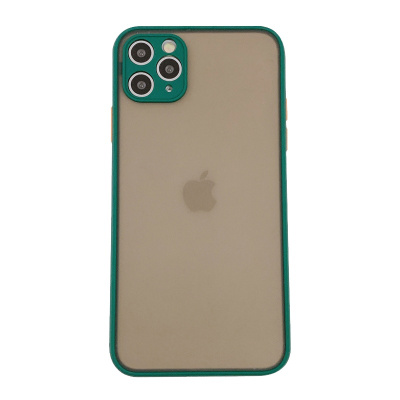 安美宝 iphone13手机壳防摔苹果13promax金属按键磨砂男13pro硬